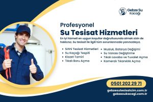 Gebze Su Kaçağı Blog